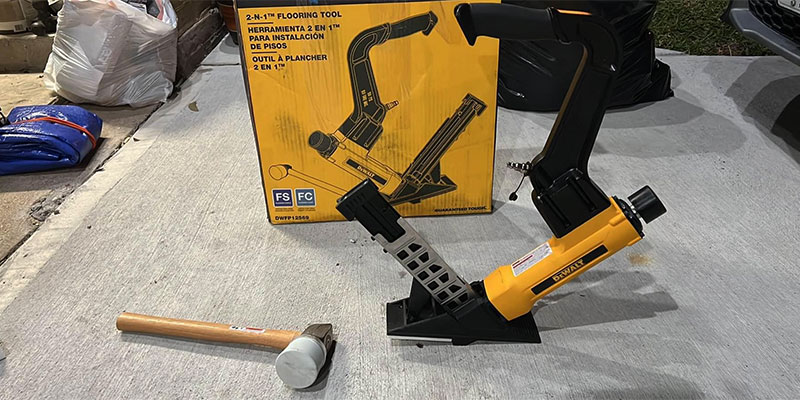 flooring nailer DeWalt